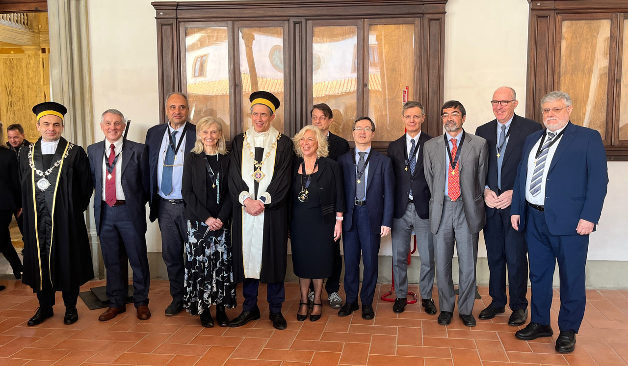 Ordine del Cherubino a 10 docenti dell'Università di Pisa: gli auguri del Consorzio Quinn